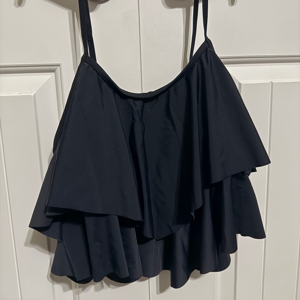 XL Black Swim Top
